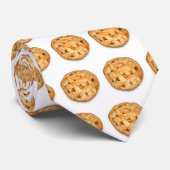 Apfelkuchen (Hintergrundfarbe hinzufügen) Krawatte (Gerollt)