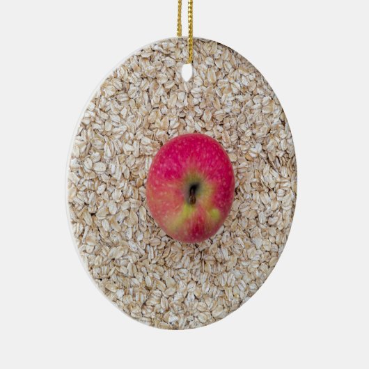 Apfelkuchen Keramik Ornament (Rechts)