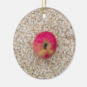 Apfelkuchen Keramik Ornament (Links)