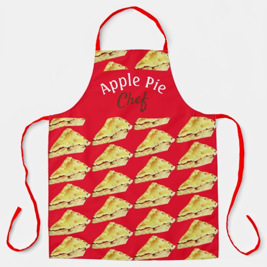 Apfelkuchen-Koch Schürze (Vorderseite)