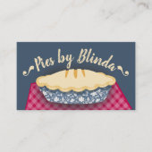 Apfelkuchen Kuchen Backwaren Visitenkarte (Vorderseite)