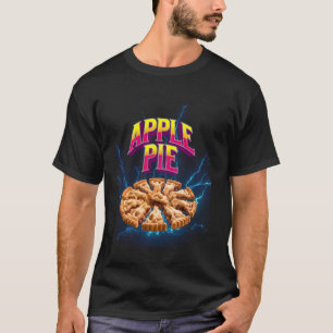 Apfelkuchen-Meme-Bootleg-Rap-Stil 90er Jahre Vinta T-Shirt