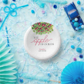 Apfelkuchen mit unserer Eye Fall Baby Dusche Pappteller (Party)