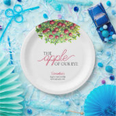 Apfelkuchen mit unserer Eye Fall Baby Dusche Pappteller (Party)