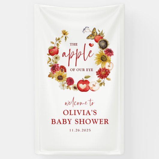 Apfelkuchen mit unserer Herbstdusche im Auge Willk Banner (Vertikal)