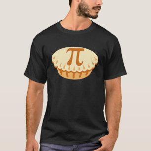 Apfelkuchen-Pi-Tag-Mathe-Symbol für Lehrer Schüler T-Shirt