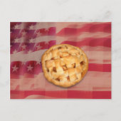 Apfelkuchen Postkarte (Vorderseite)