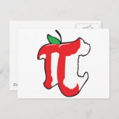 Apfelkuchen Postkarte (Vorne/Hinten)