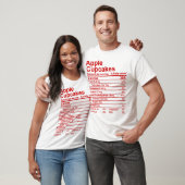 Apfelkuchen T-Shirt (Unisex)