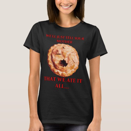 APFELKUCHEN T-Shirt (Vorderseite)