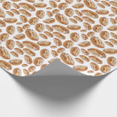 Apfelkuchenmuster Geschenkpapier (Ecke)