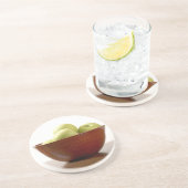 Äpfelkugel Sandstein Untersetzer (Seite)