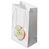 APFELLEBENSMITTEL KLEINE GESCHENKTÜTE (Rückseite Schrägansicht)