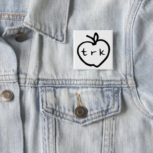 Apfellogo-Button Button (Beispiel)