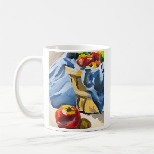 Apfelmalerei Tasse (Links)