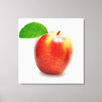 Apfelmalerei Wrapped Canvas