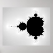 Apfelmännchen Mandelbrot Set Poster (Vorne)