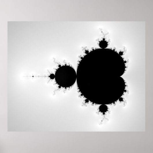 Apfelmännchen Mandelbrot Set Poster (Vorne)