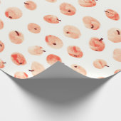 Äpfelmuster Geschenkpapier (Ecke)