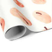 Äpfelmuster Geschenkpapier (Rolleneckpunkt)