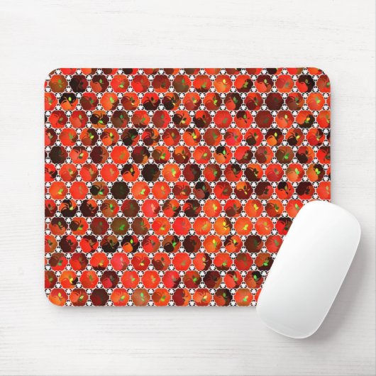 Äpfelmuster Mousepad (Mit Mouse)