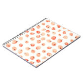 Äpfelmuster Notizblock (Linke Seite)