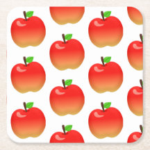 Apfelmuster Papier Untersetzer für Party-Feier