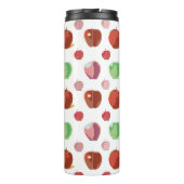Äpfelmuster Thermosbecher (Rückseite)