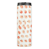 Äpfelmuster Thermosbecher (Rückseite)