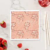 Apfelmuster (von William Morris) Serviette (Beispiel)
