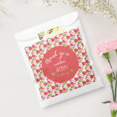 Apfelmuster Wasserfarbe Handlackiert Geschenktütchen (Versiegelt)