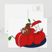 Äpfelnapping Postkarte (Vorne/Hinten)