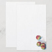 Apfelpapier Briefpapier (Vorne/Hinten)