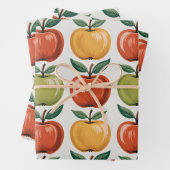 Apfelplantage Geschenkpapier Set (Beispiel)