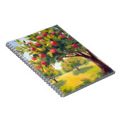 Apfelplantage Herbst Wasserfarben Notizblock (Rechte Seite)