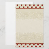 Apfelpolierer Briefpapier (Vorne/Hinten)