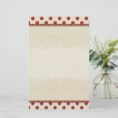 Apfelpolierer Briefpapier (Stehend Vorderseite)