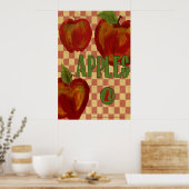 Apfelposter Poster (Küche)
