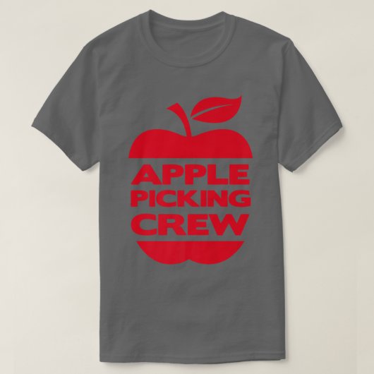 Apfelsaft Crew Niedliche Familienernte Herbst T-Shirt (Design vorne)
