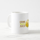 Apfelsaft Kaffeetasse (Vorderseite Links)