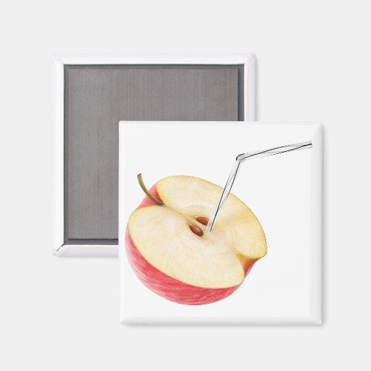 Apfelsaft Magnet (Vorderseite/Rückseite)