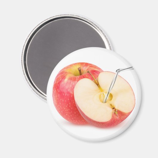 Apfelsaft Magnet (Vorderseite/Rückseite)