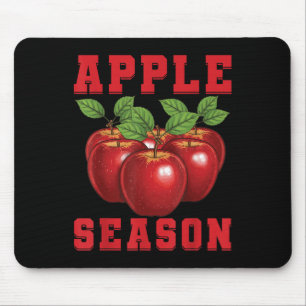 Apfelsaison Apfelfrucht Liebe Apfelpflücker Apfel  Mousepad