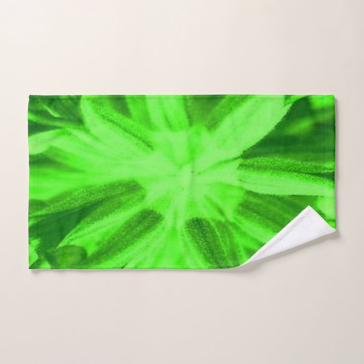 Apfelsalat, grün mit anderen Tönen Badhandtuch Set (Handtuch)