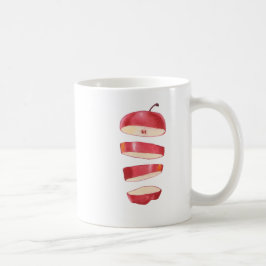 Apfelscheiben Kaffeetasse
