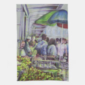 Apfelsinen erfordern Äpfel, Misloc Geschirrtuch (Vertikal)