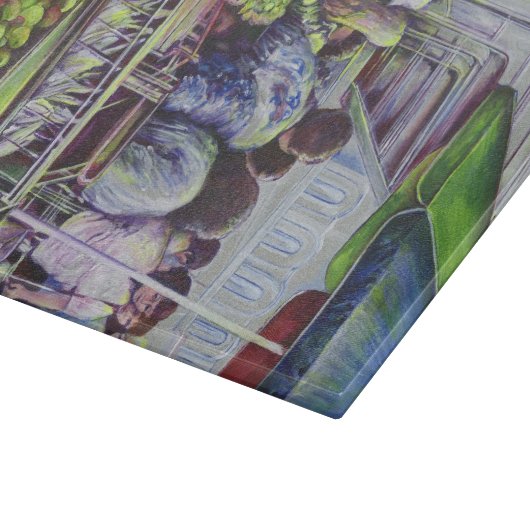 Apfelsinen erfordern Äpfel, Misloc Schneidebrett (Ecke)