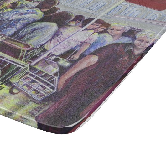 Apfelsinen erfordern Äpfel, Misloc Schneidebrett (Ecke)