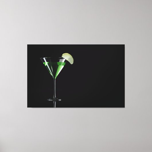 Apfelsinencocktail Leinwanddruck (Vorderseite)