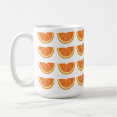 Apfelsinenscheibe kaffeetasse (Links)
